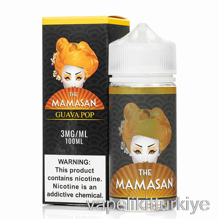 Vape Elektronik Sigara Guava Pop - Mamasan - 100ml 0mg